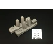 Mk77 napalm tank (2pcs), 1/72 - Brengun BRL72264 Mk77 napalm tank (2pcs), 1/72 - Brengun BRL72264