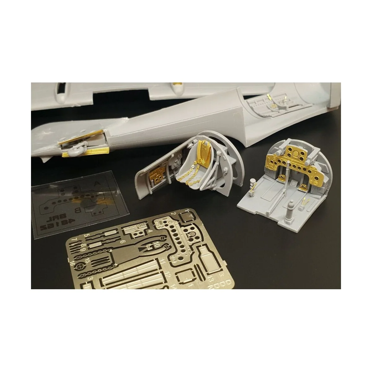 Reggiane Re 2000 (Special Hobby kit), 1/48 - Brengun BRL48162 Reggiane Re 2000 (Special Hobby kit), 1/48 - Brengun BRL48162