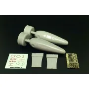 US 110 gal drop tank (2pcs) - Brengun BRL32047