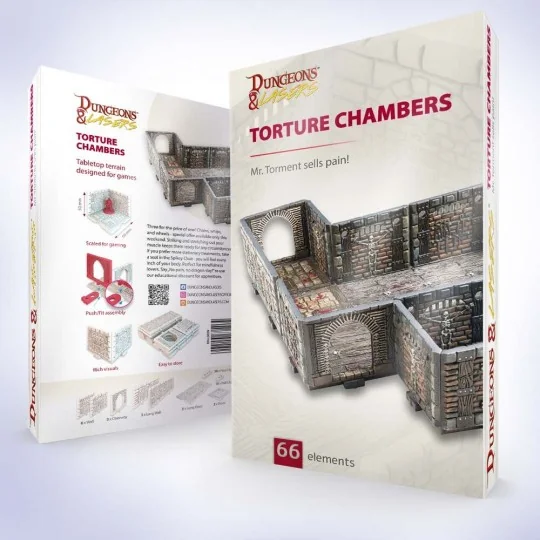 Dungeons & Lasers Expansion Set: TORTURE CHAMBERS - Archon Studio D...