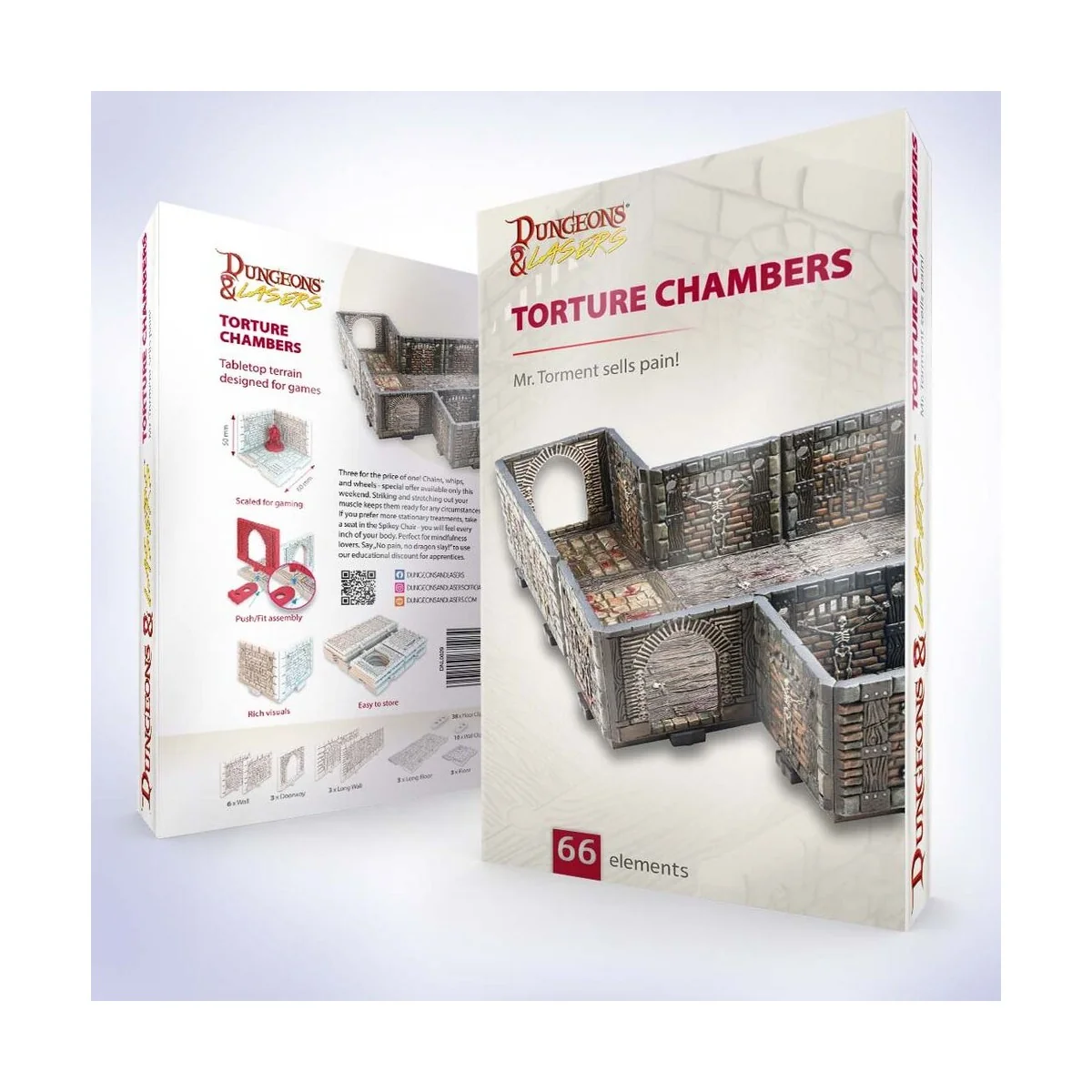 Dungeons & Lasers Expansion Set: TORTURE CHAMBERS - Archon Studio D...