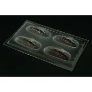 P-51D Vacu Canopy (Platz/Eduard kit), 1/144 - Brengun BRL144177