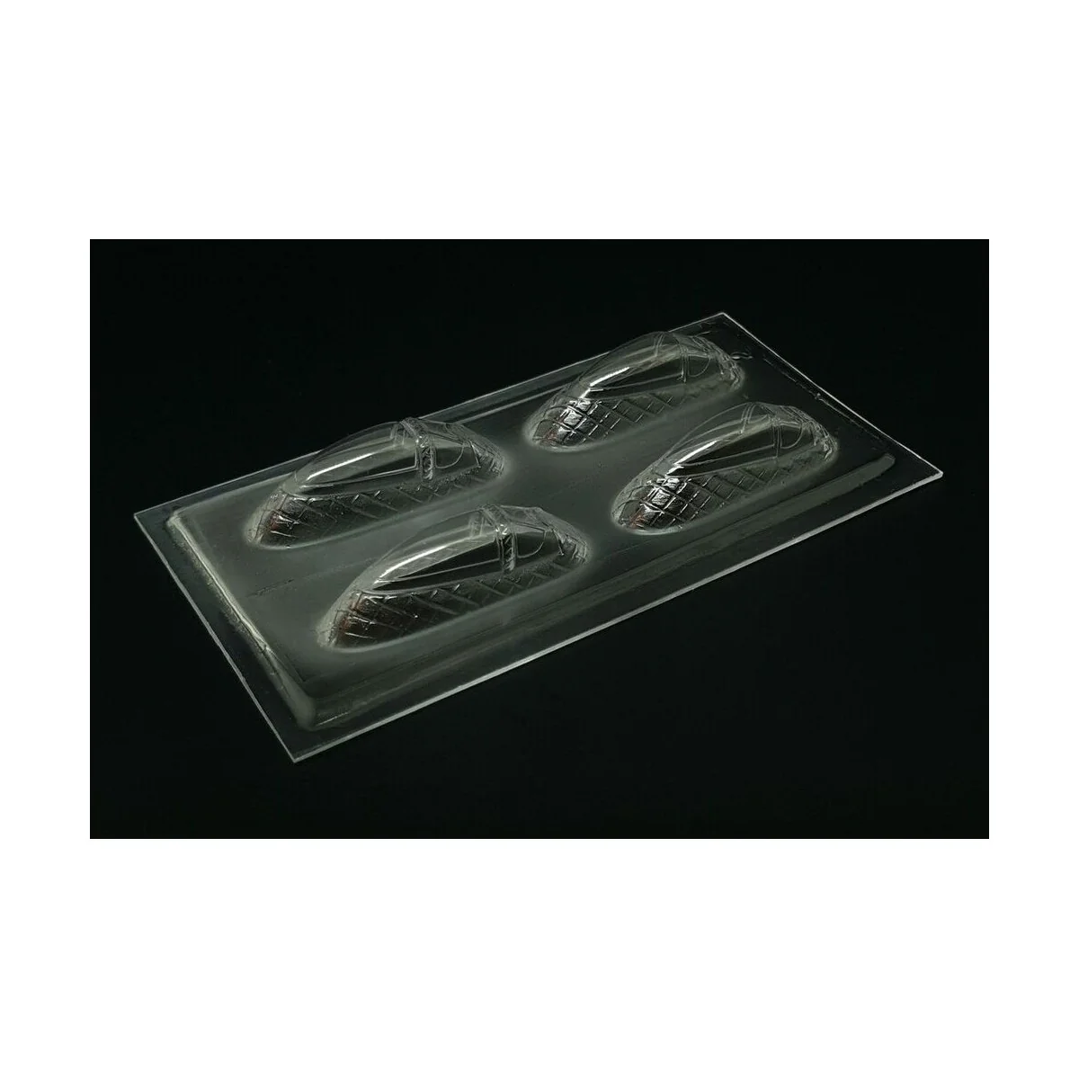 P-51D Vacu Canopy (Platz/Eduard kit), 1/144 - Brengun BRL144177