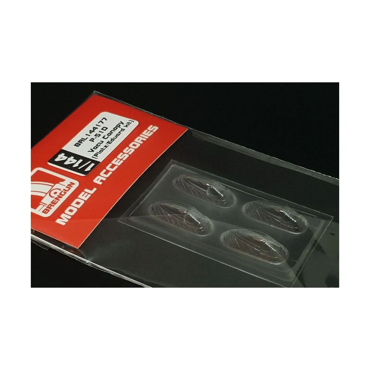 P-51D Vacu Canopy (Platz/Eduard kit) - Brengun BRL144177