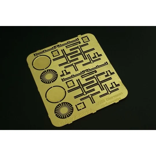 WWII German antennas FuG-10 FuG-101 FuG-227 FuBi-2 - Brengun BRL72267