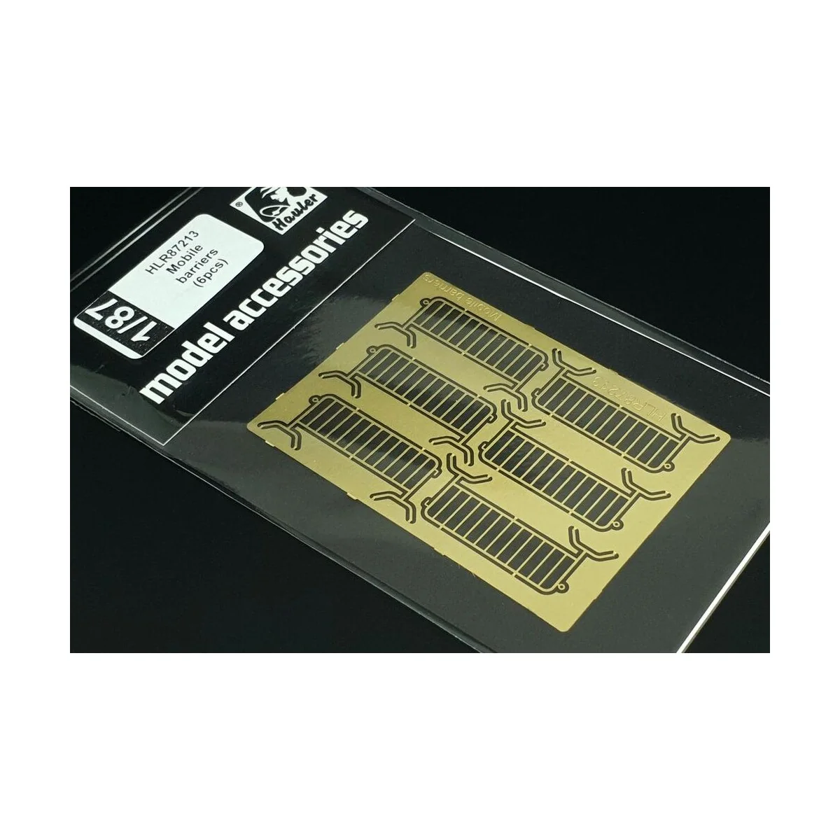 Mobile barriers (6pcs), 1/87 - Hauler HLR87213 Mobile barriers (6pcs), 1/87 - Hauler HLR87213