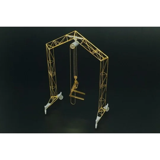 German 1, 5t portal crane, 1/87 - Hauler HLR87214 German 1, 5t portal crane, 1/87 - Hauler HLR87214