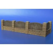 Fence with underpinning - Hauler HLH72133