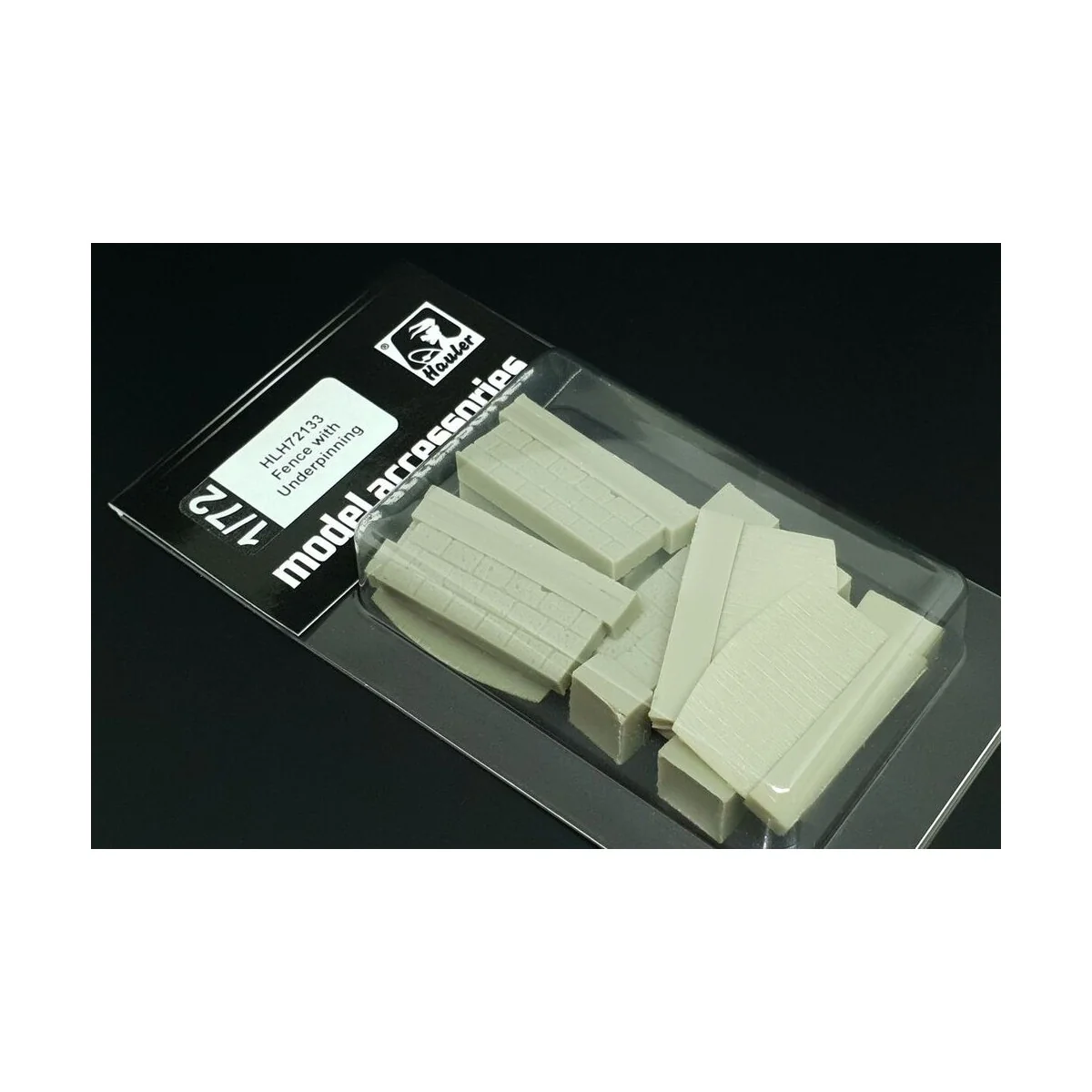 Fence with underpinning, 1/72 - Hauler HLH72133
