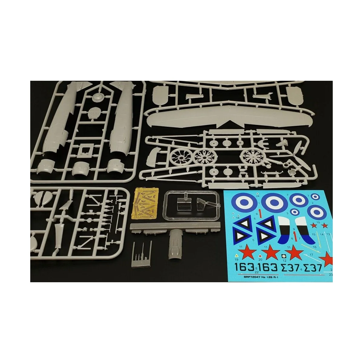 Henschel Hs-126K6/B1 GREECE-ESTONIA-USSR, 1/72 - Brengun BRP72047