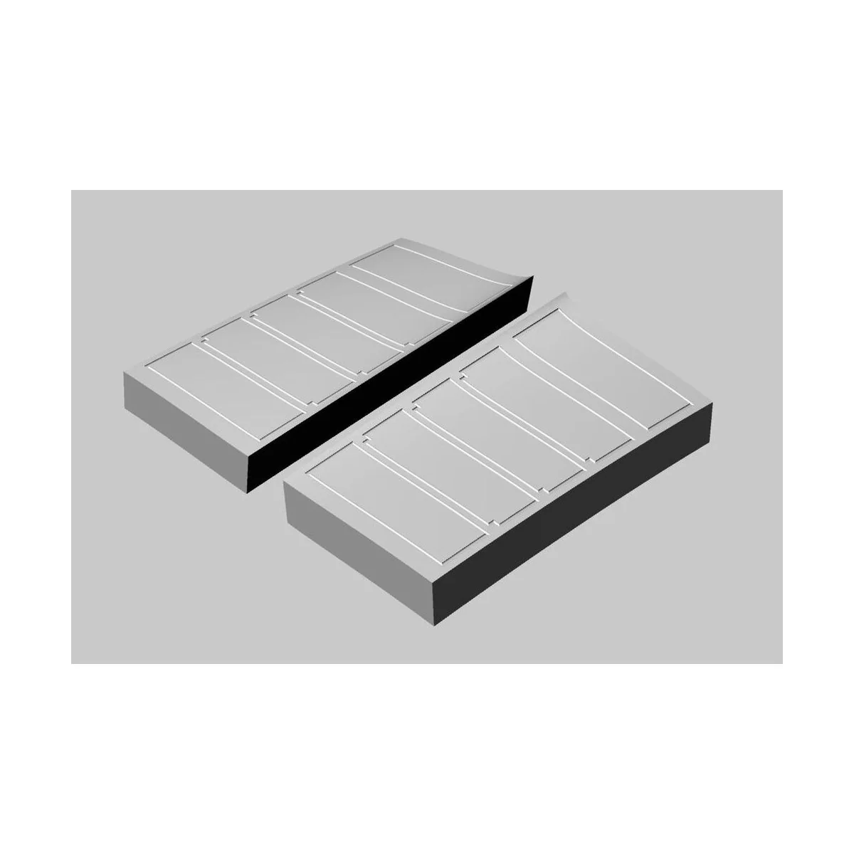 MiG-29A Closed upper jet intakes (Trumpeter kit), 1/72 - Brengun BR...