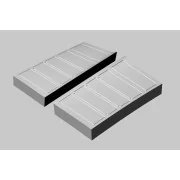 MiG-29A Closed upper jet intakes (Trumpeter kit), 1/72 - Brengun BR...