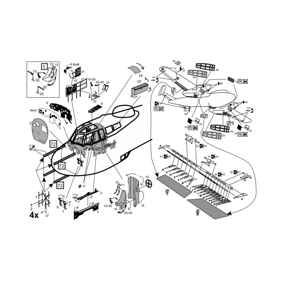 Do-217N1 (Italeri kit) - Brengun BRL72273