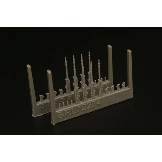 British Browning Mk.II (8pcs), 1/72 - Brengun BRL72274