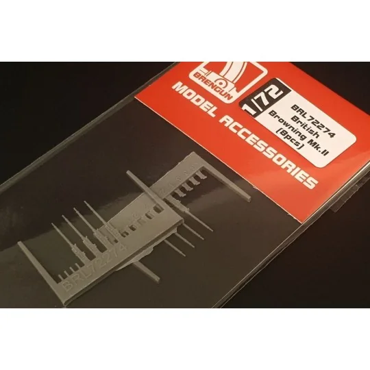 British Browning Mk.II (8pcs), 1/72 - Brengun BRL72274