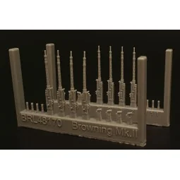 British Browning Mk.II (8pcs), 1/48 - Brengun BRL48170