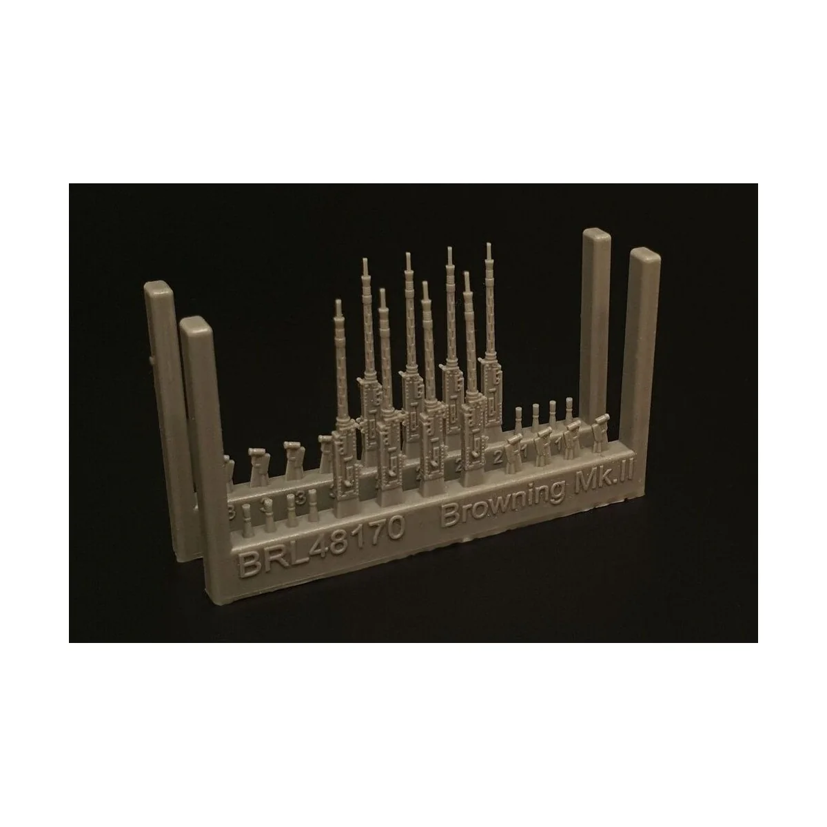British Browning Mk.II (8pcs), 1/48 - Brengun BRL48170