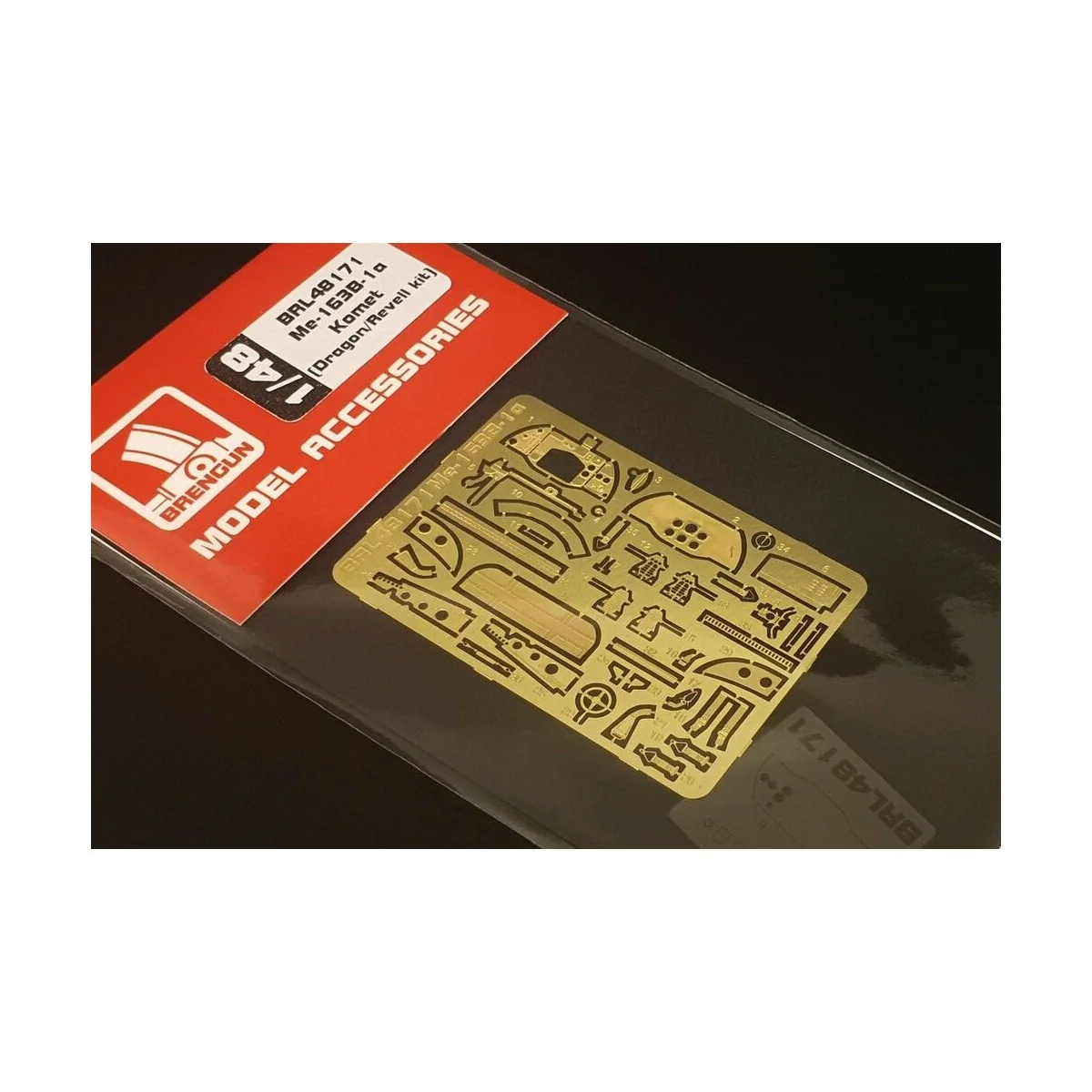 Me-163B-1a Komet (Dragon/Revell kit) - Brengun BRL48171