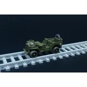 Jeep / railway Jeep, 1/87 - Hauler HLR87215