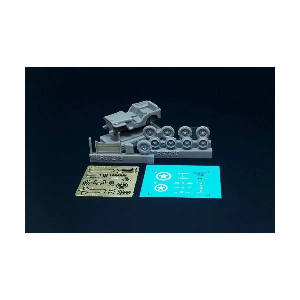 Jeep / railway Jeep, 1/87 - Hauler HLR87215