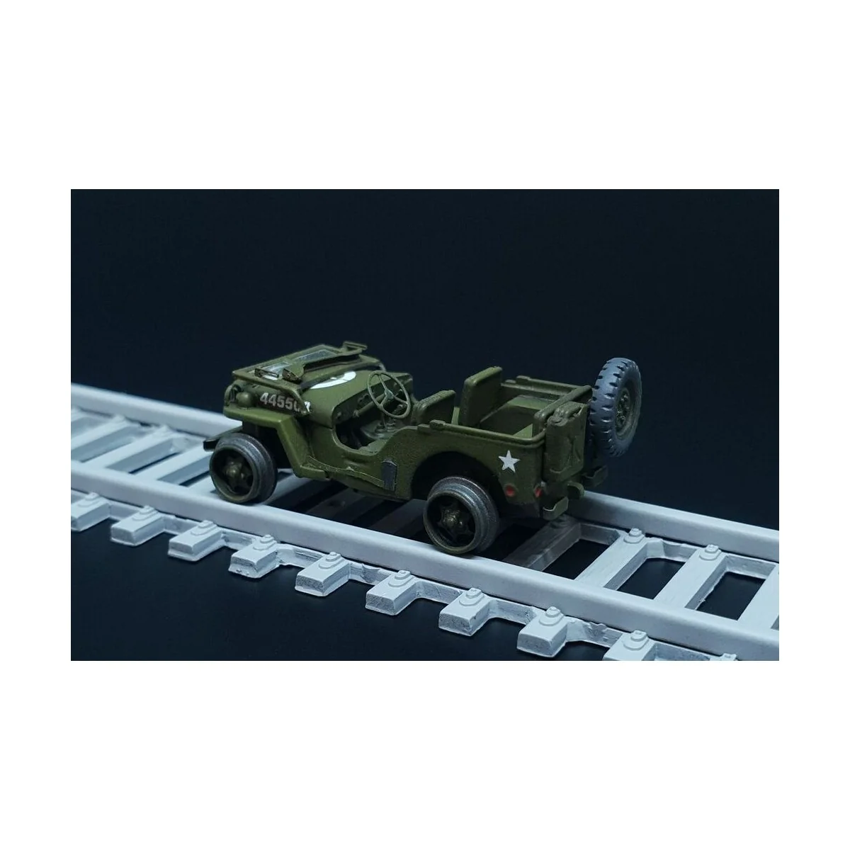 Jeep / railway Jeep, 1/87 - Hauler HLR87215