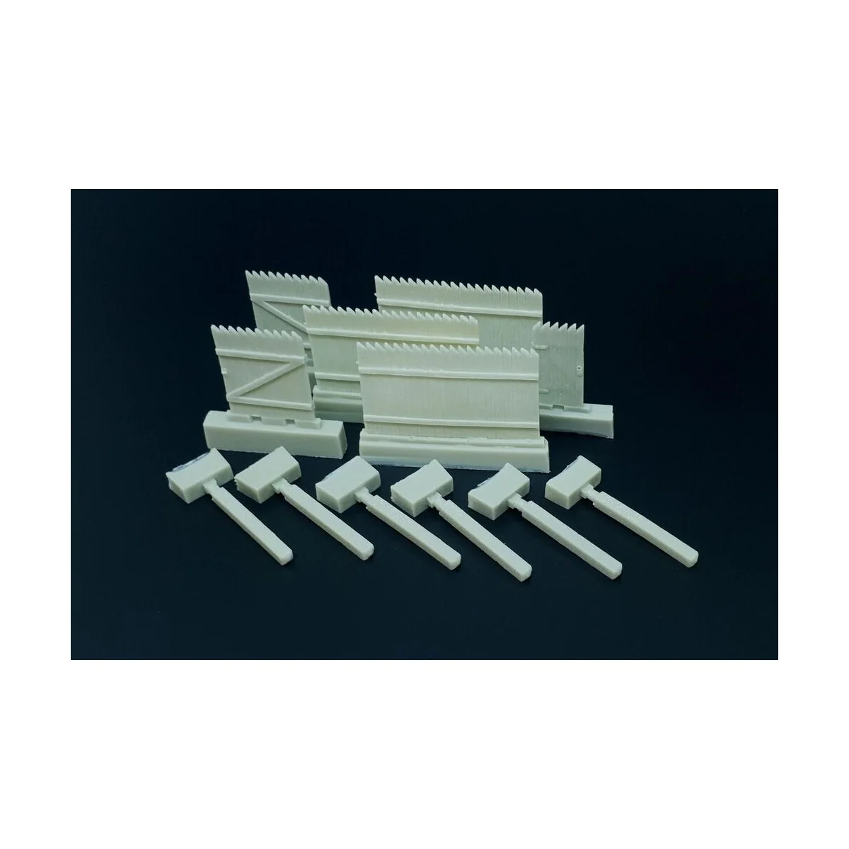 Wooden Corral, 1/72 - Hauler HLH72134