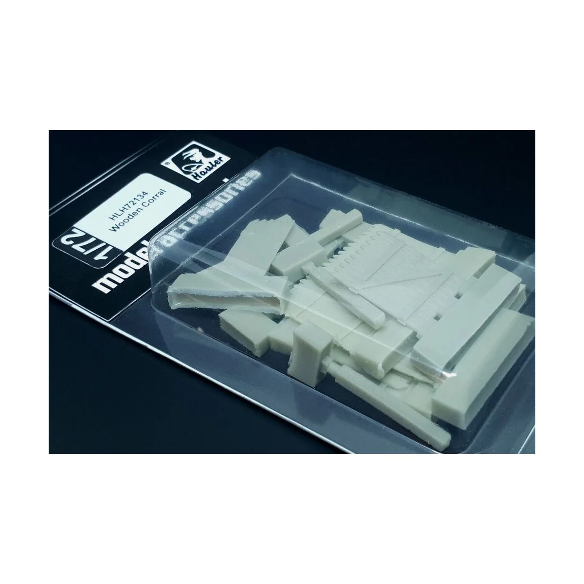 Wooden Corral, 1/72 - Hauler HLH72134