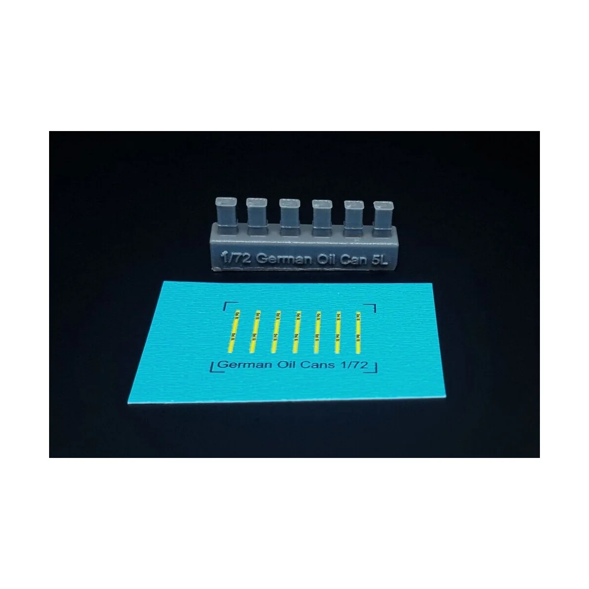 WWII GERMAN 5 LITRE OIL CANS (6pcs) - Hauler HLH72135