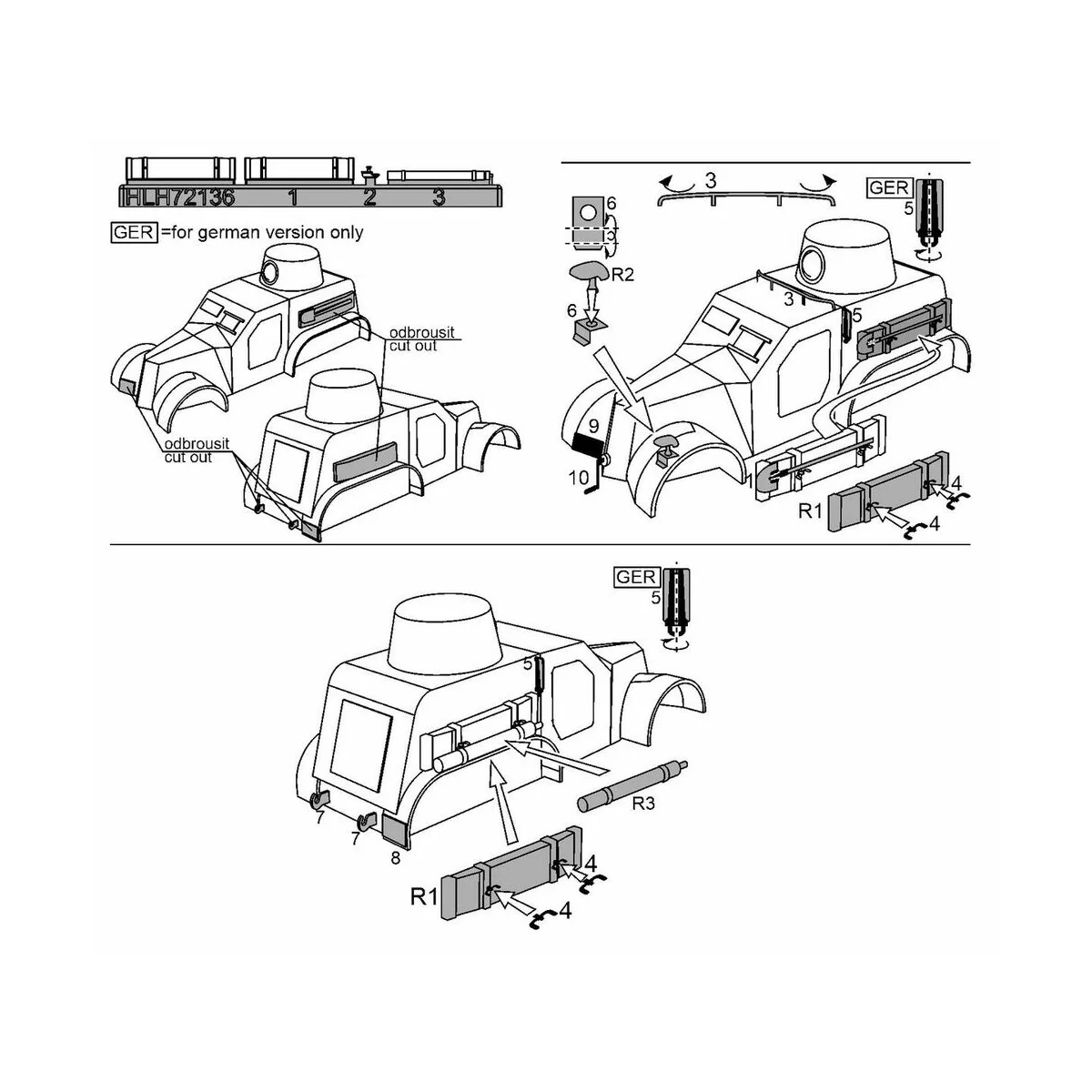 Tatra OA vz.30 (first to fight), 1/72 - Hauler HLH72136 Tatra OA vz.30 (first to fight), 1/72 - Hauler HLH72136