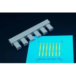 WWII GERMAN 5 LITRE OIL CANS (6pcs) - Hauler HLX48405