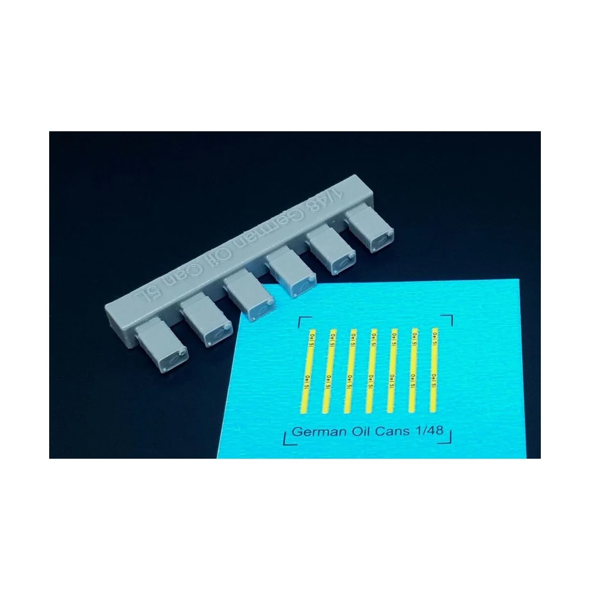 WWII GERMAN 5 LITRE OIL CANS (6pcs) - Hauler HLX48405