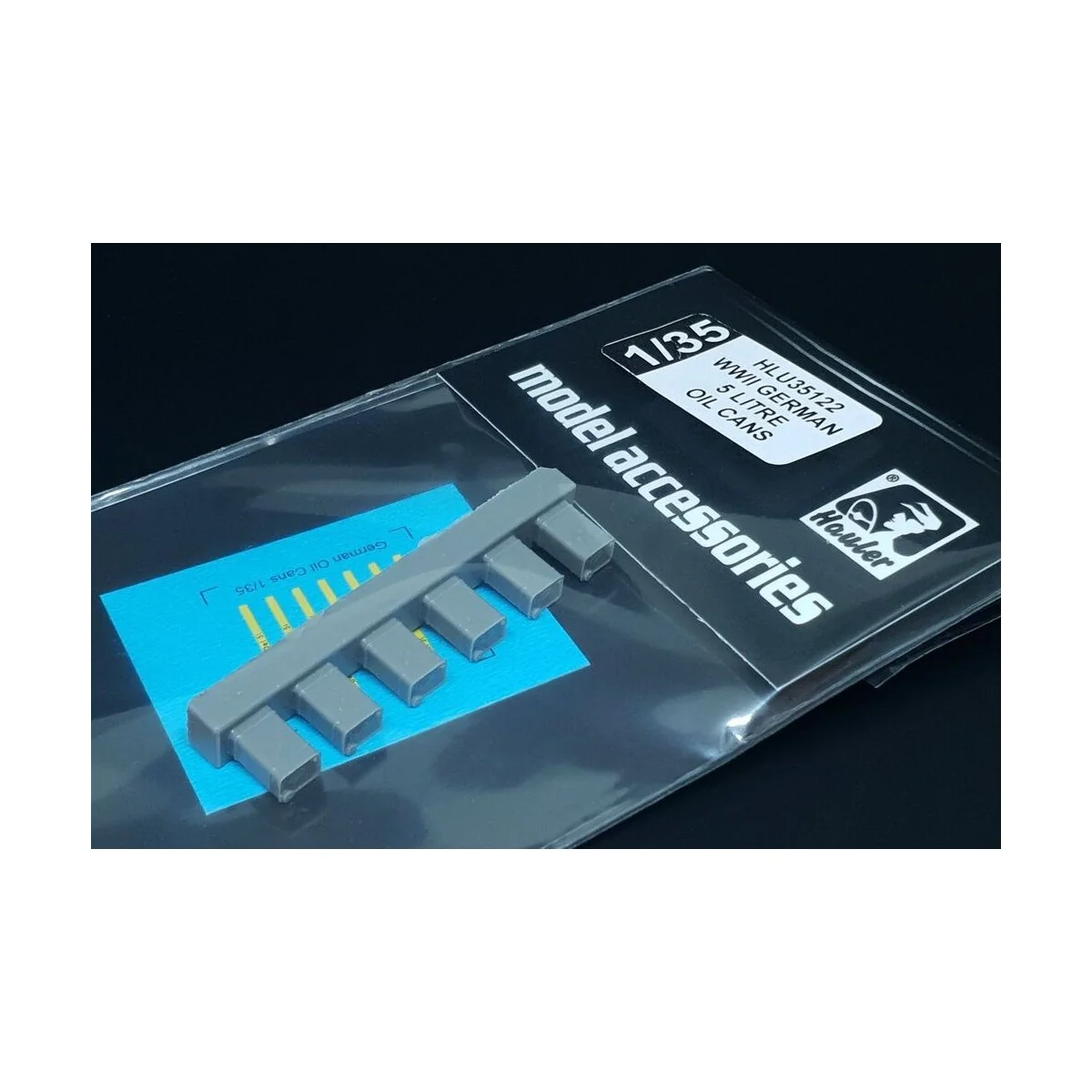 WWII GERMAN 5 LITRE OIL CANS (6pcs) - Hauler HLU35122