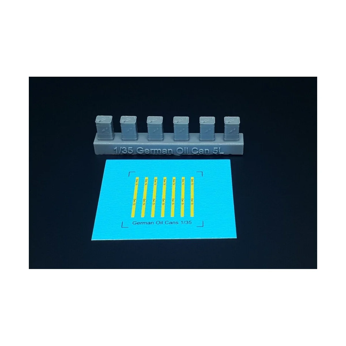 WWII GERMAN 5 LITRE OIL CANS (6pcs) - Hauler HLU35122