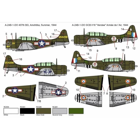 A-24 „Banshee“, 1/144 - Brengun BRP144020