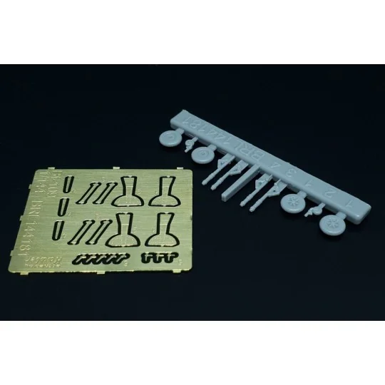 Messerschmitt Bf-109 A-E (Armory) 2pcs, 1/144 - Brengun BRL144181