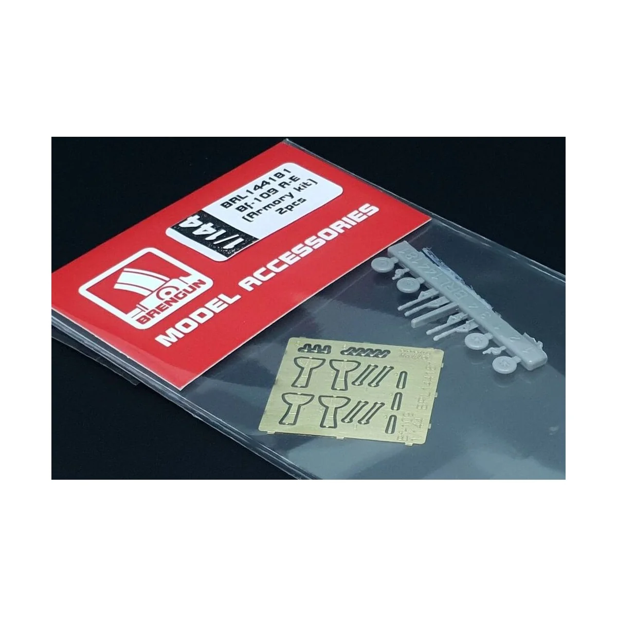 Messerschmitt Bf-109 A-E (Armory) 2pcs - Brengun BRL144181