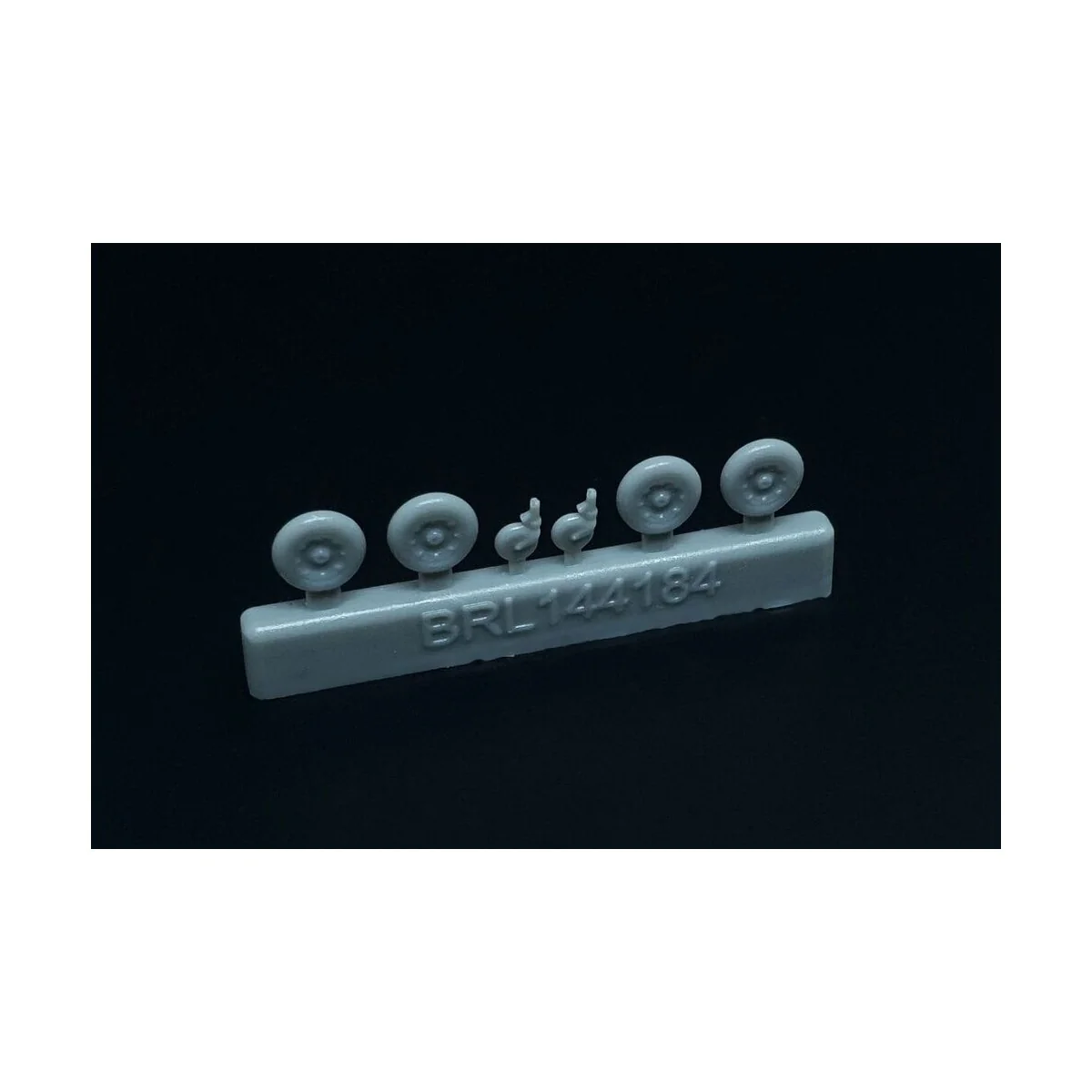 Messerschmitt Bf-109 K wheels set (2 sets) - Brengun BRL144184