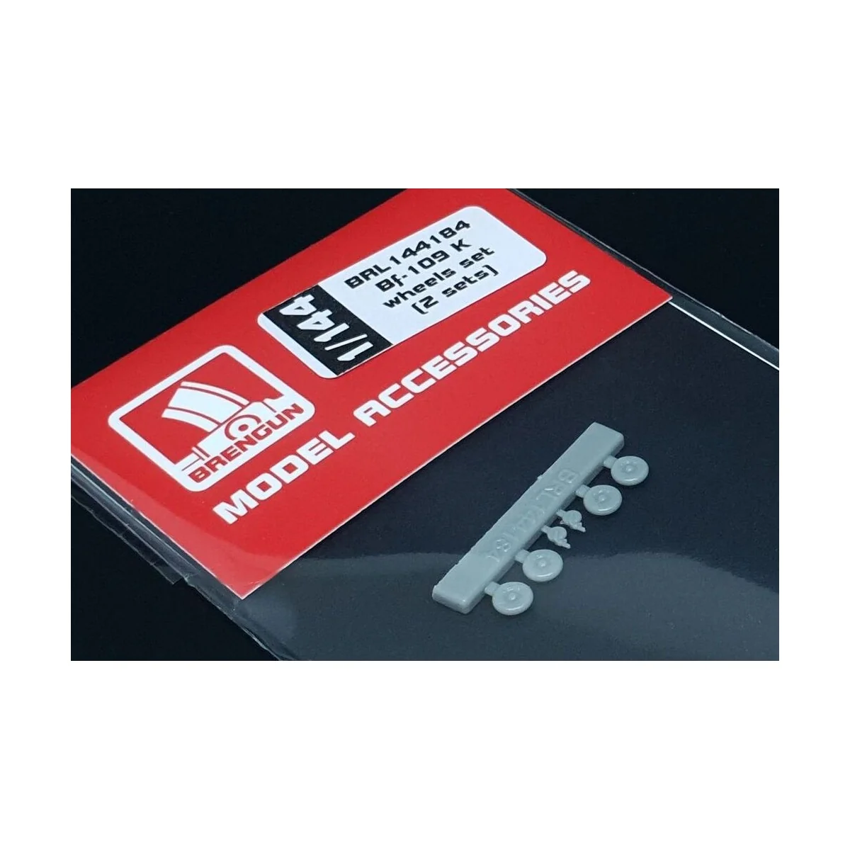 Messerschmitt Bf-109 K wheels set (2 sets) - Brengun BRL144184