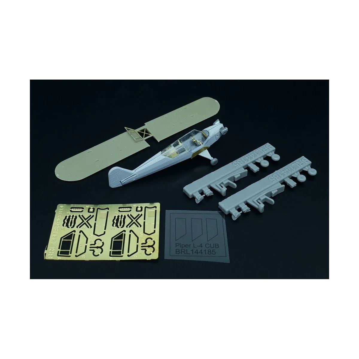 PIPER L4 CUB / GRASSHOOPER (MARK I kit) 2pcs, 1/144 - Brengun BRL14...