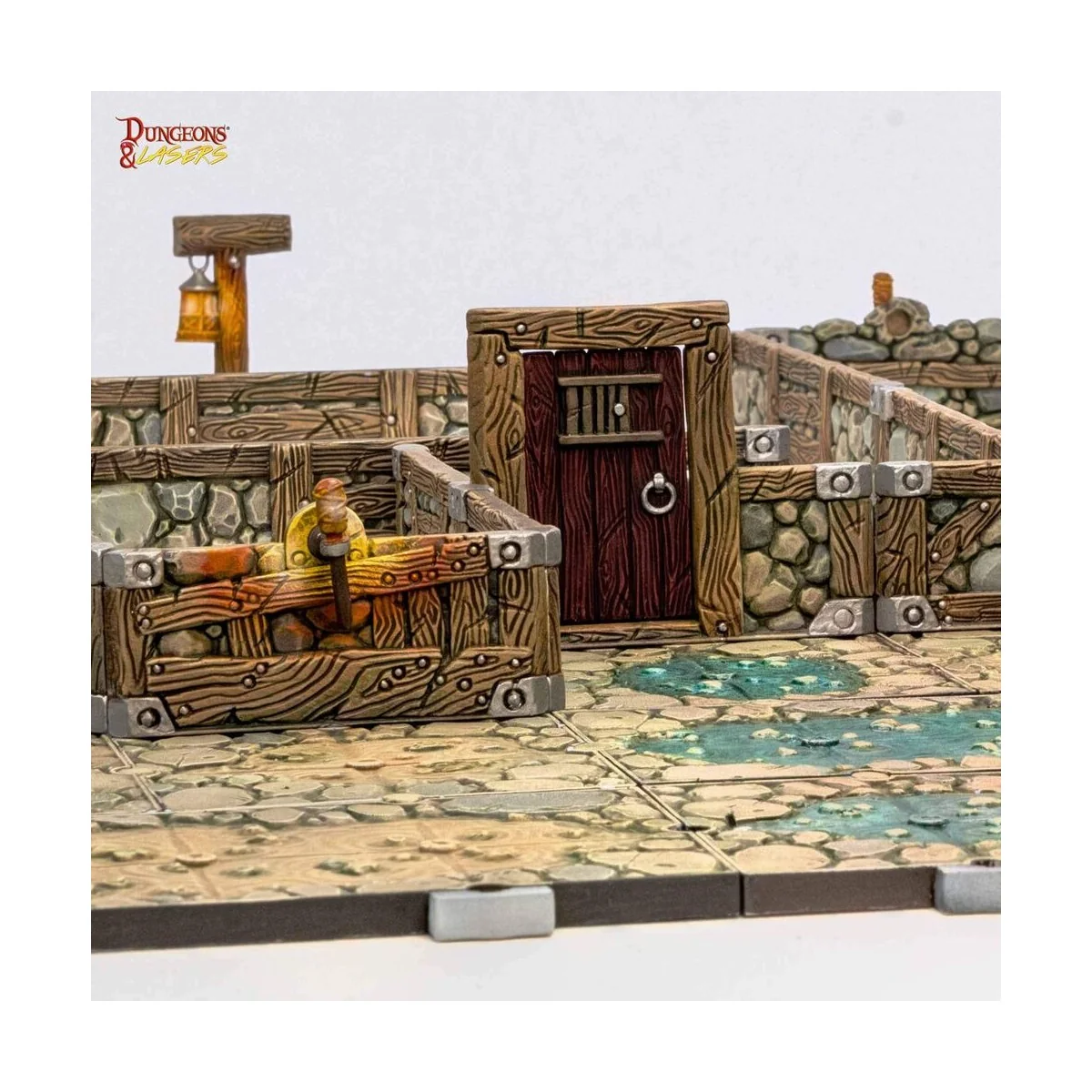 Dungeons & Lasers Dwarven Mine Half-Height Walls - Archon Studio DN...