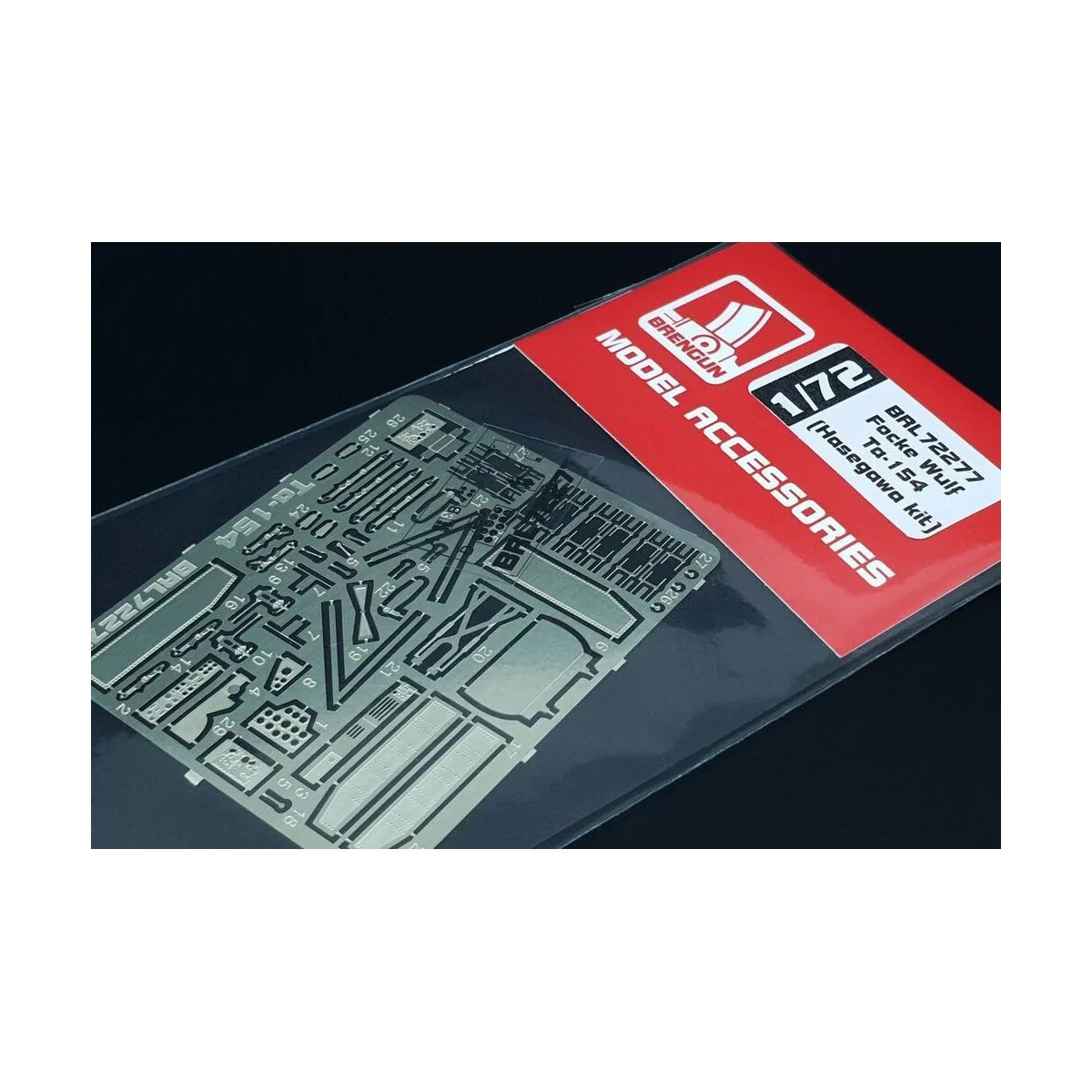 Focke Wulf Ta-154 (Hasegawa kit) - Brengun BRL72277