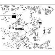 Focke Wulf Ta-154 (Hasegawa kit) - Brengun BRL72277