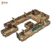 Dungeons & Lasers Dwarven Mine Half-Height Walls - Archon Studio DN...