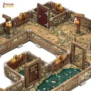 Dungeons & Lasers Dwarven Mine Half-Height Walls - Archon Studio DN...