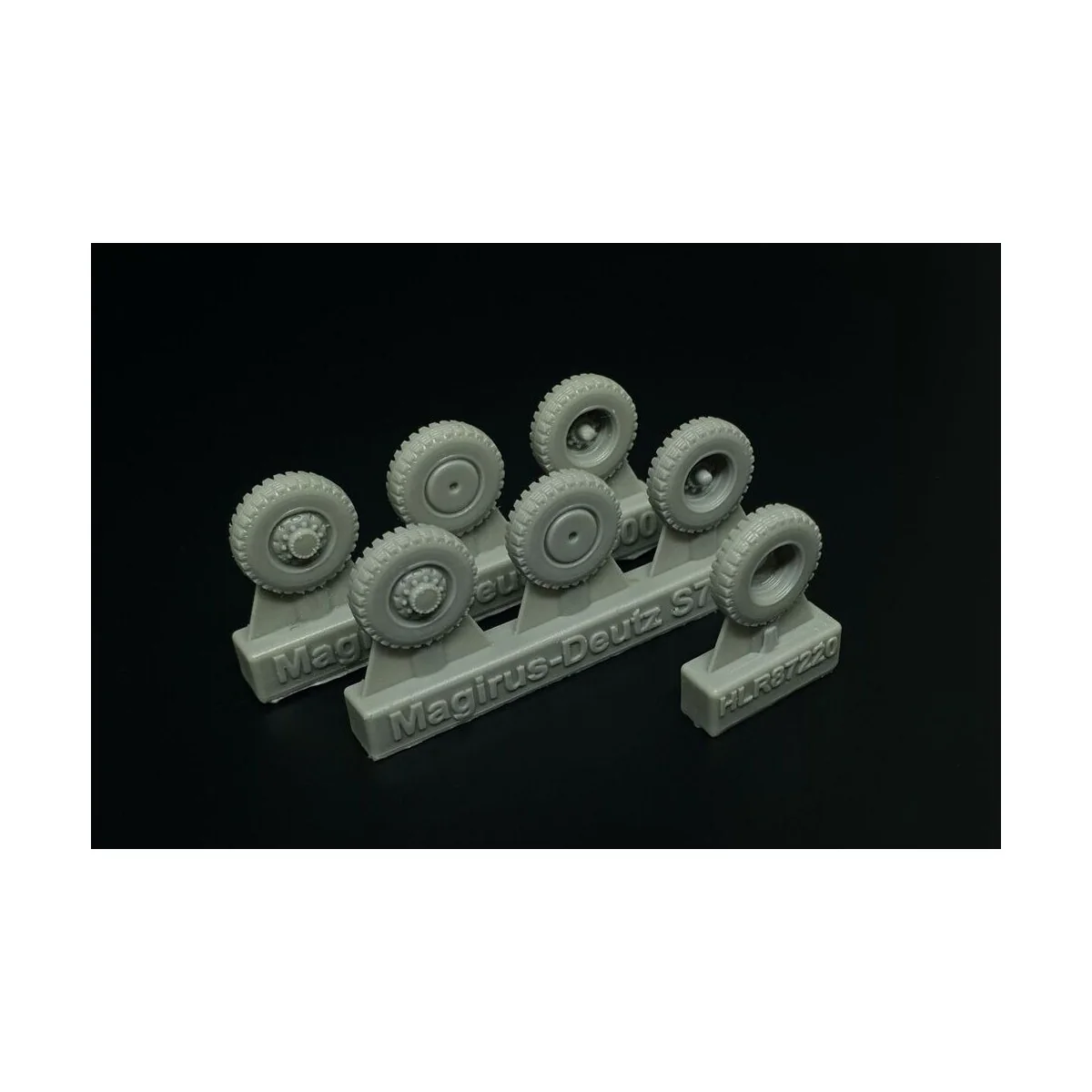 Magirus S7500 wheels, 1/87 - Hauler HLR87220