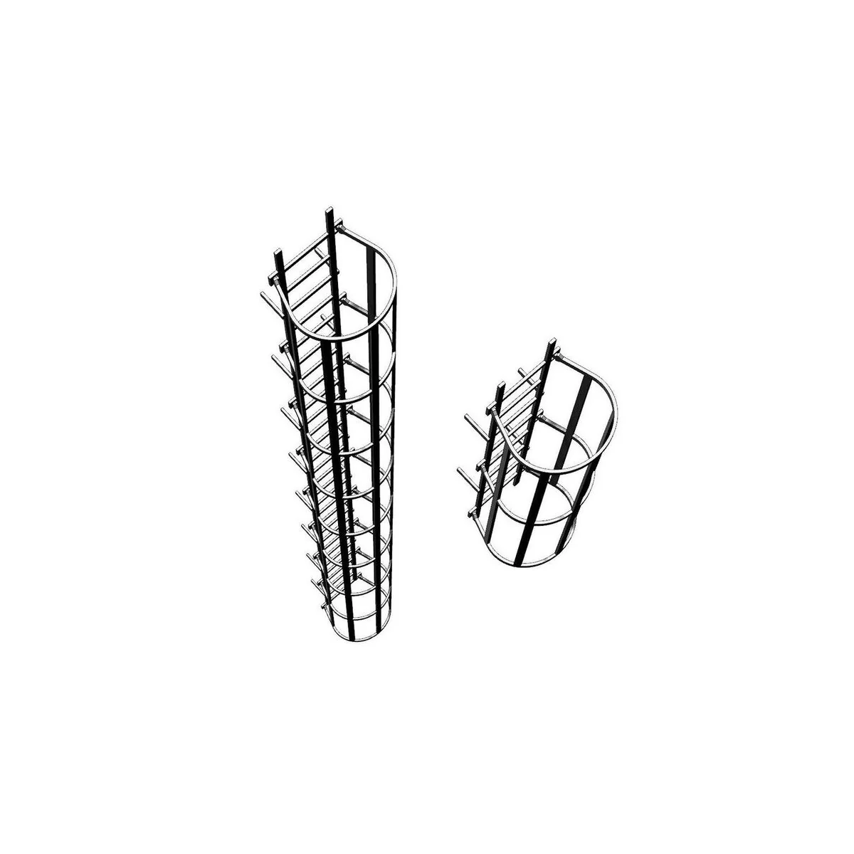 Safety cage ladders - Hauler HTT120091