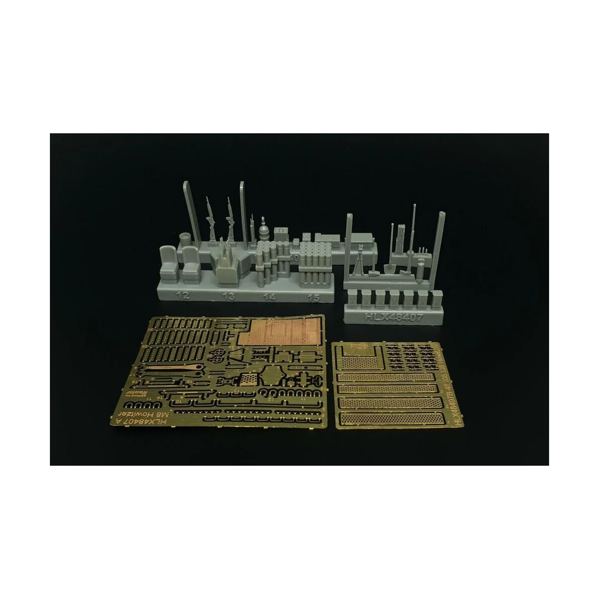 U.S.Howitzer Motor Carriage M8 (Tamiya kit), 1/48 - Hauler HLX48407