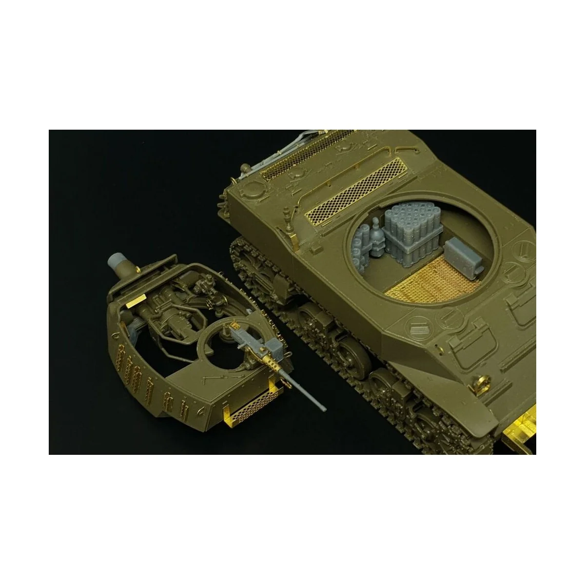 U.S.Howitzer Motor Carriage M8 (Tamiya kit), 1/48 - Hauler HLX48407