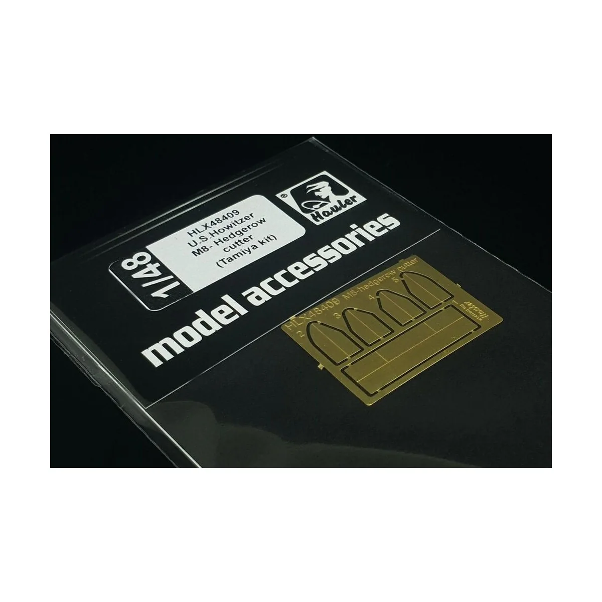 U.S.Howitzer M8- Hedgerow cutter (Tamiya kit), 1/48 - Hauler HLX48409