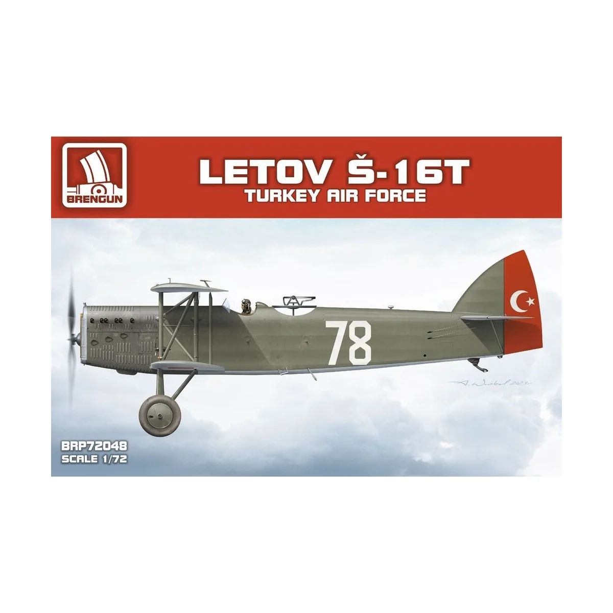 Letov Š-16T (Turkey), 1/72 - Brengun BRP72048 Letov Š-16T (Turkey), 1/72 - Brengun BRP72048